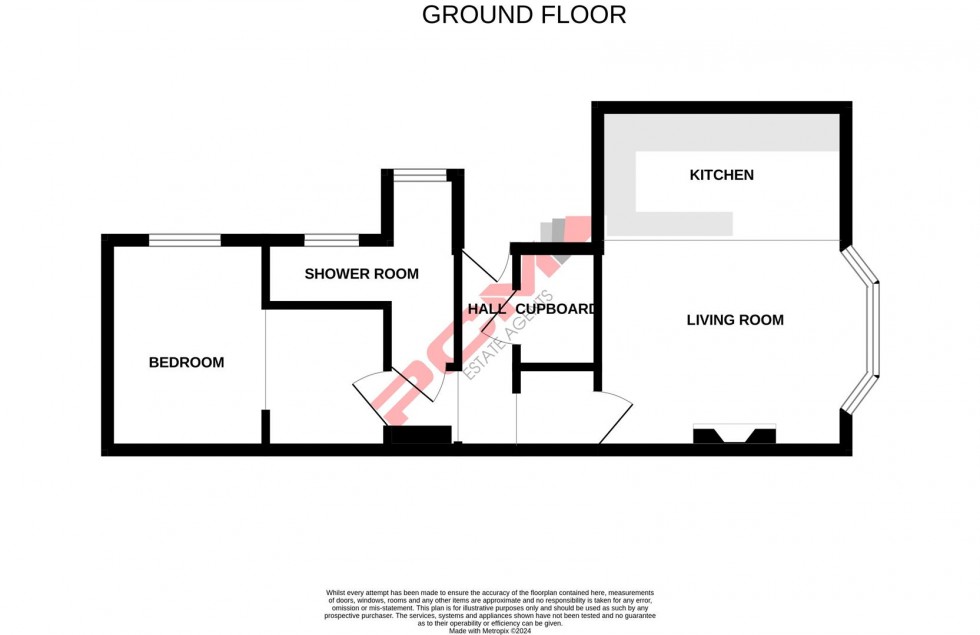 Floorplan for Cornfield Terrace, St. Leonards-On-Sea