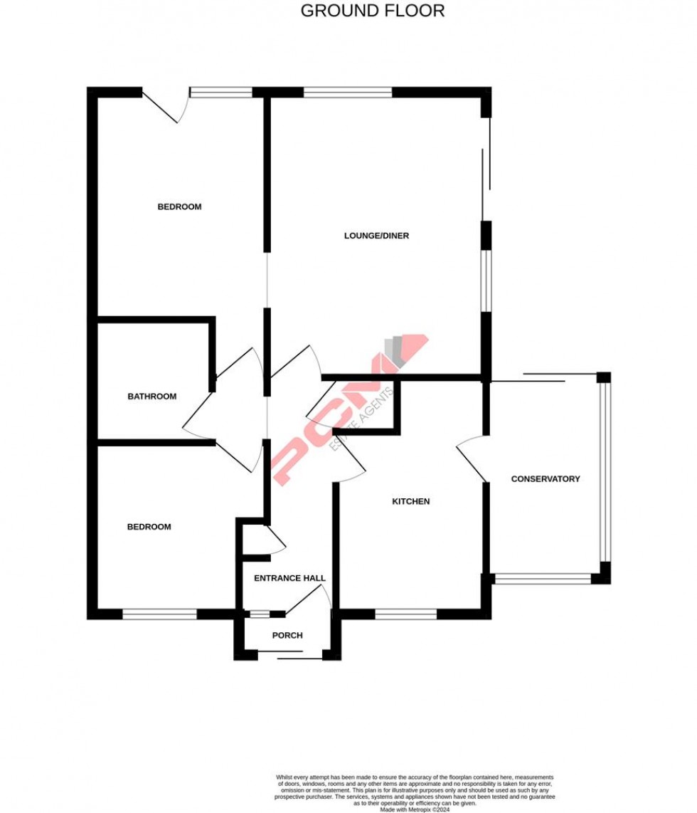 Floorplan for Forest Way, Hastings