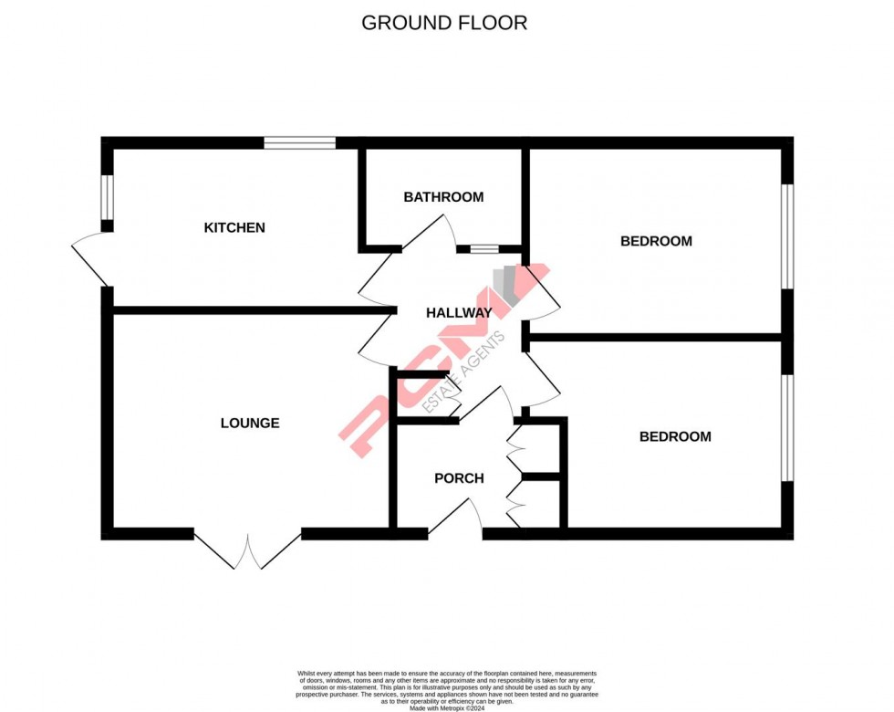 Floorplan for Avondale Court, Avondale Road, St. Leonards-On-Sea