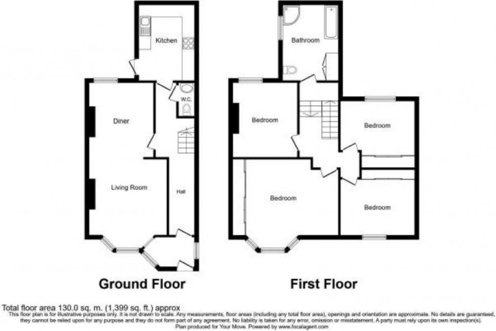 Floorplan for Alma Villas, St. Leonards-on-sea