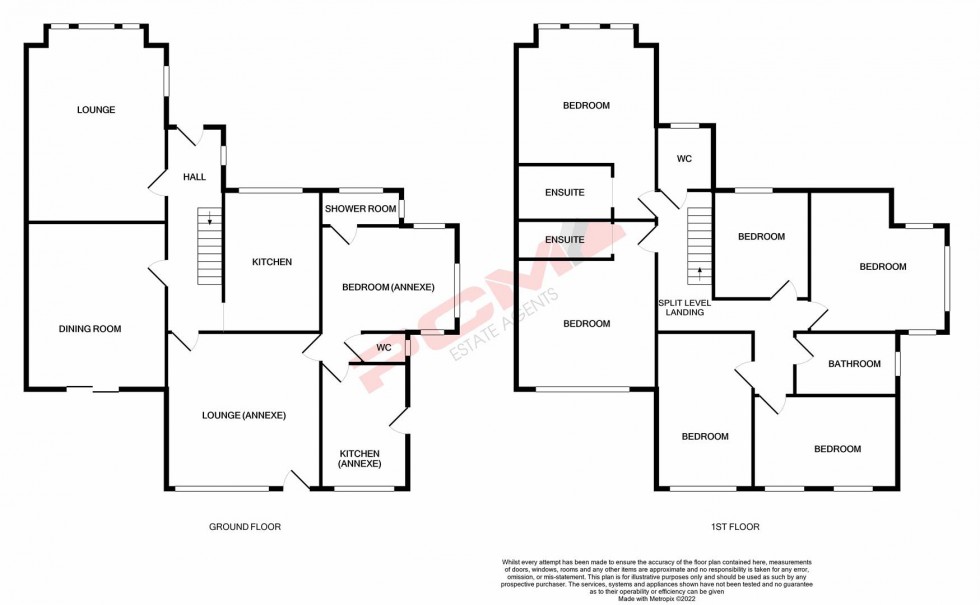 Floorplan for Clive Avenue, Hastings