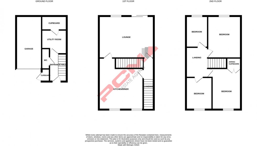Floorplan for St. Thomass Road, Hastings