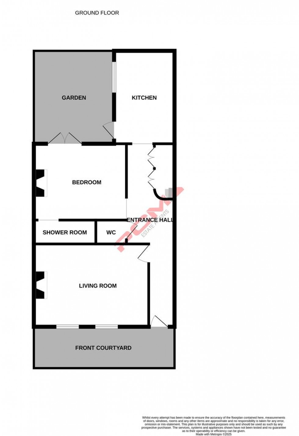 Floorplan for East Ascent, St. Leonards-On-Sea