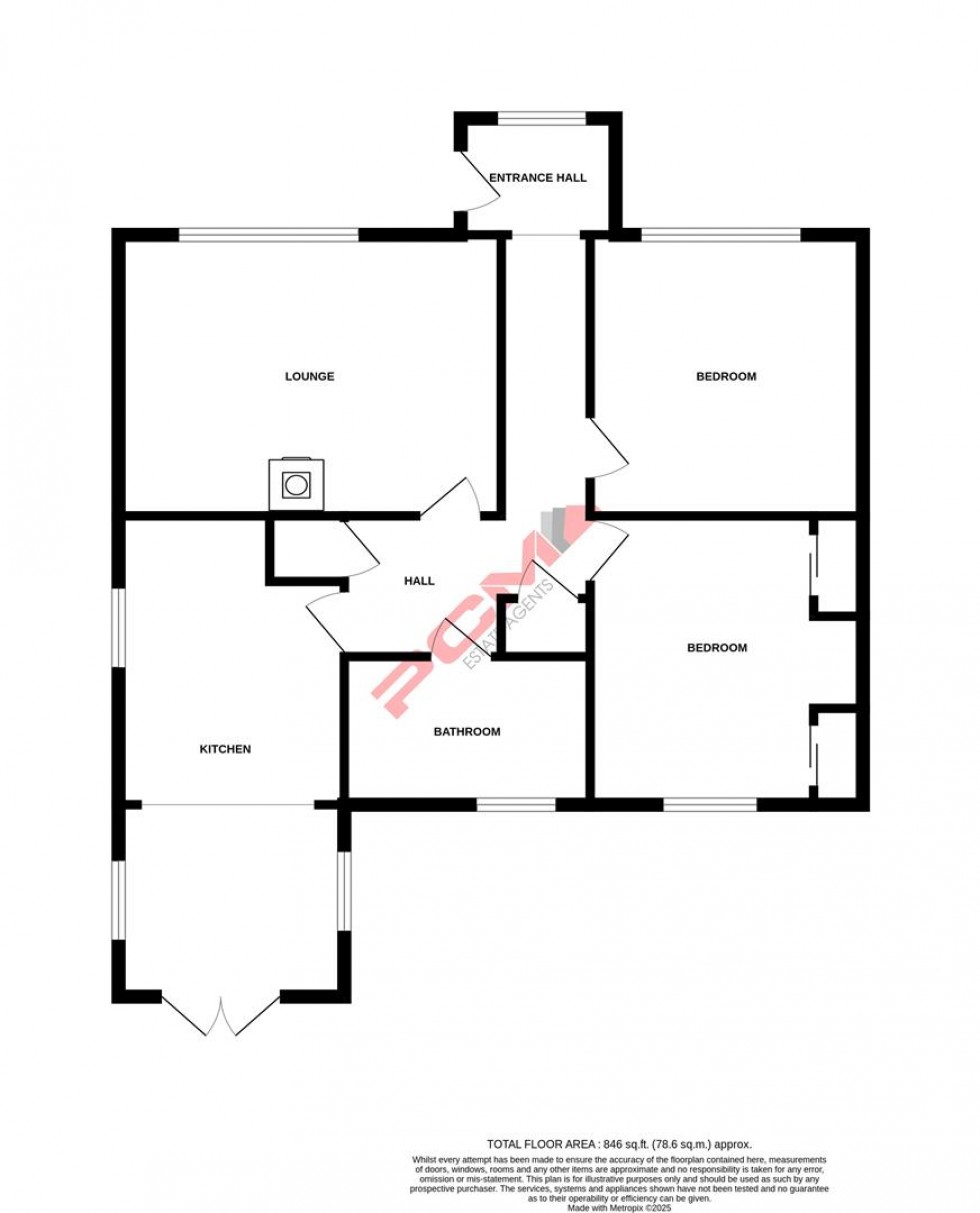 Floorplan for Ashford Road, Hastings