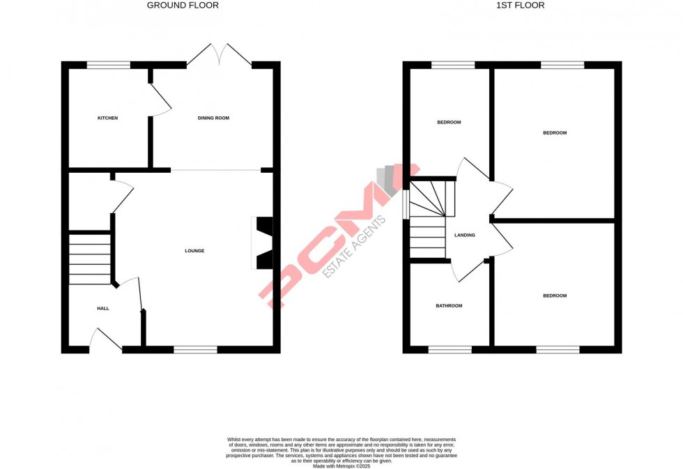 Floorplan for Bodiam Drive, St. Leonards-On-Sea