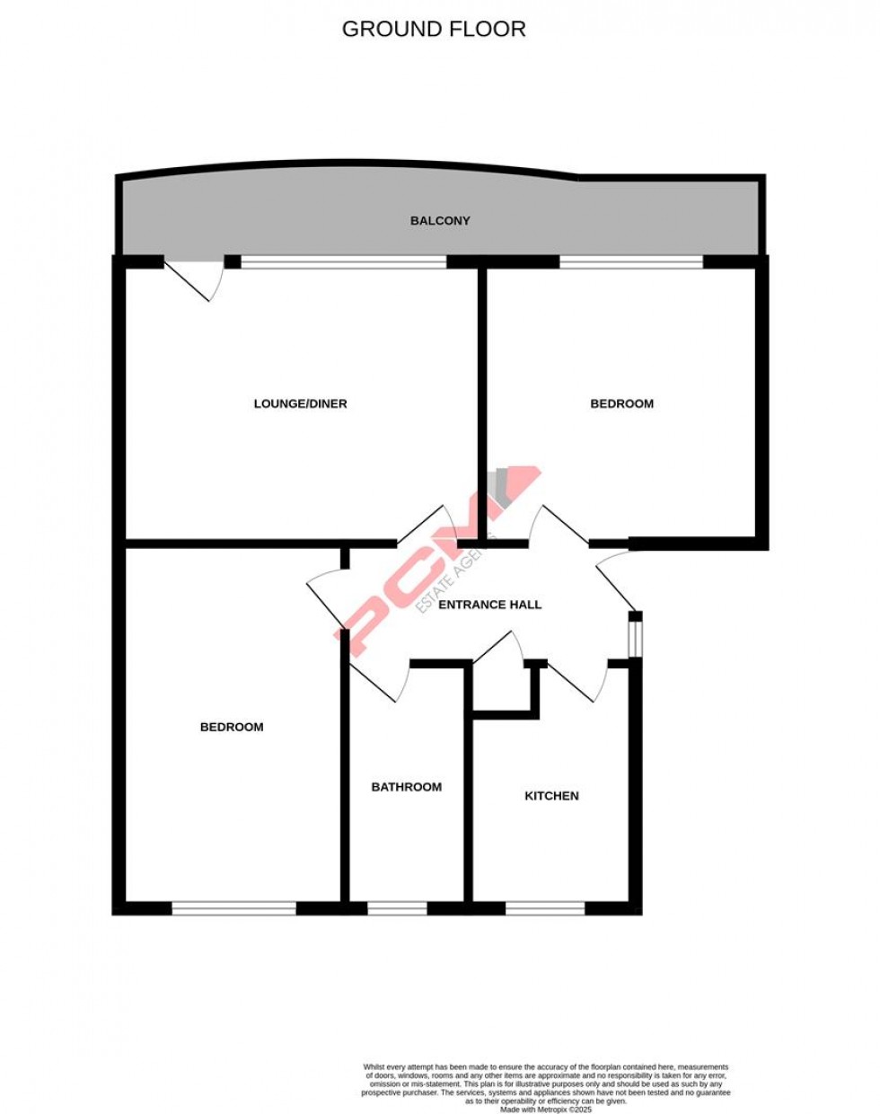 Floorplan for Archery Road, St. Leonards-On-Sea