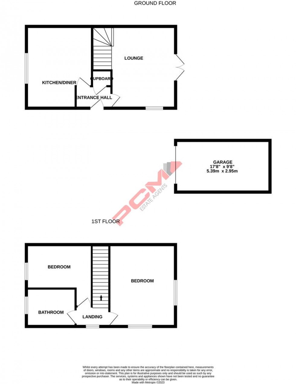 Floorplan for Wentworth Way, St. Leonards-On-Sea