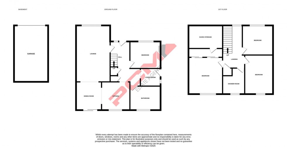 Floorplan for Wartling Close, St. Leonards-On-Sea