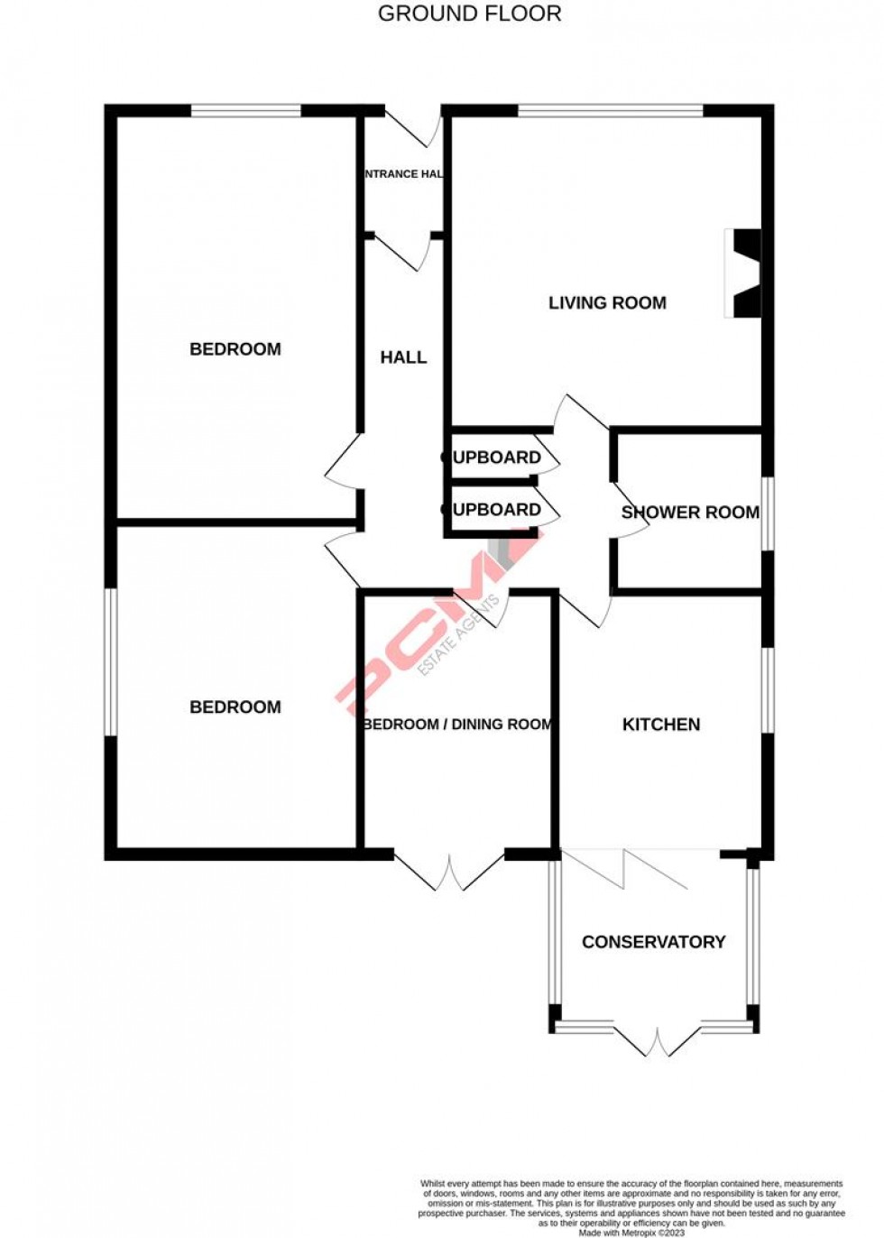 Floorplan for Park View, Hastings