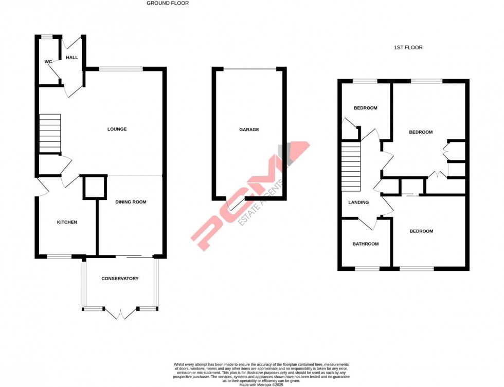 Floorplan for Hopgarden Close, Hastings