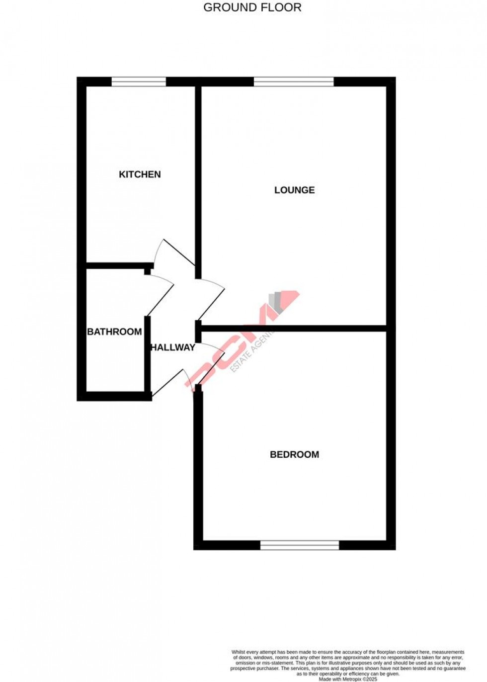 Floorplan for West Ascent, St. Leonards-On-Sea