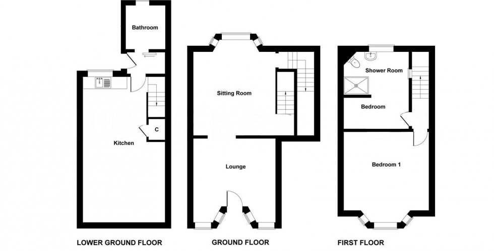 Floorplan for Harold Road, Hastings