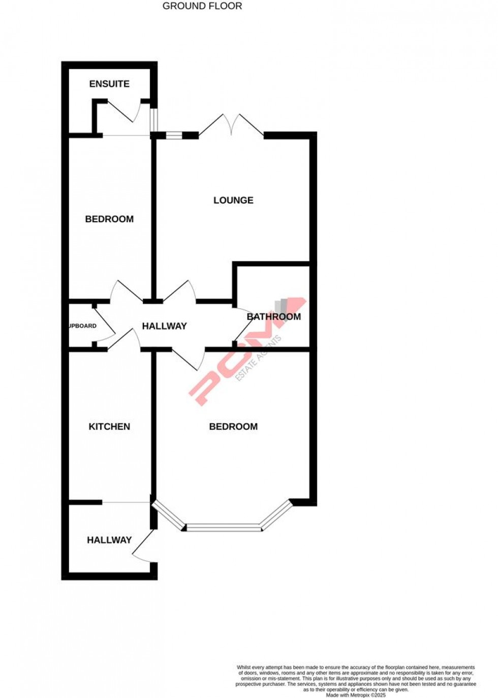 Floorplan for Magdalen Road, St. Leonards-On-Sea
