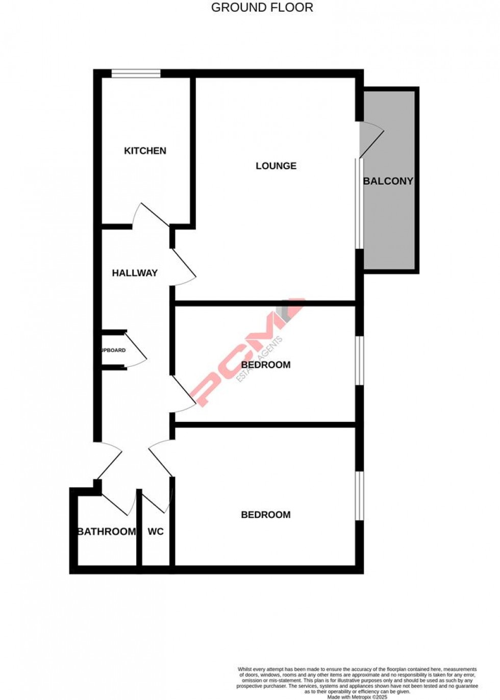 Floorplan for St. Johns Road, St. Leonards-On-Sea