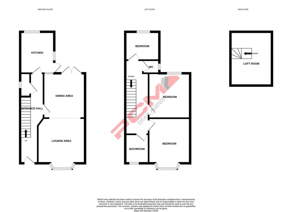 Floorplan for Salisbury Road, St. Leonards-On-Sea