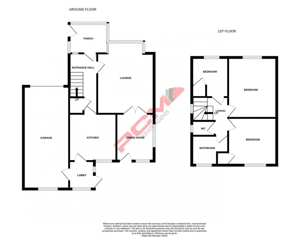 Floorplan for Austen Way, Hastings