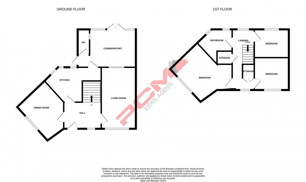Floorplan for Mountbatten Close, Hastings
