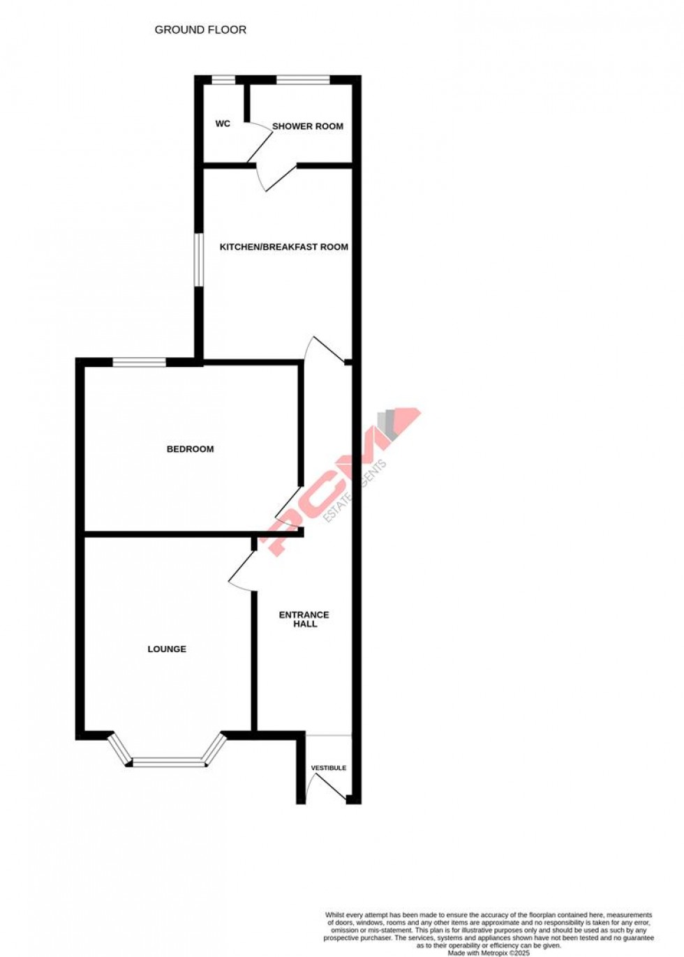 Floorplan for Emmanuel Road, Hastings