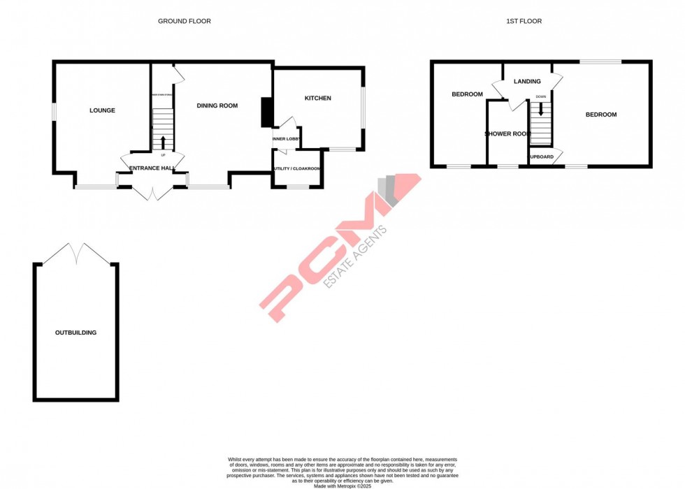 Floorplan for Upper Glen Road, St. Leonards-On-Sea