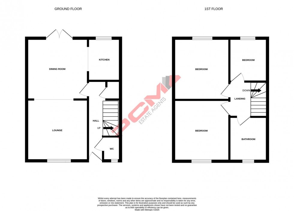 Floorplan for Hardwicke Road, Hastings