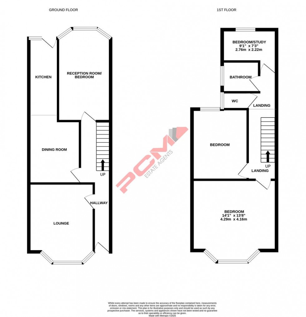 Floorplan for Silverlands Road, St. Leonards-On-Sea