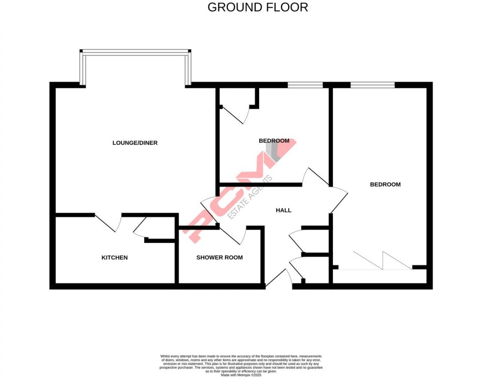 Floorplan for Cumberland Gardens, St. Leonards-On-Sea