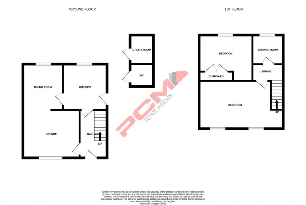 Floorplan for Quebec Road, St. Leonards-On-Sea