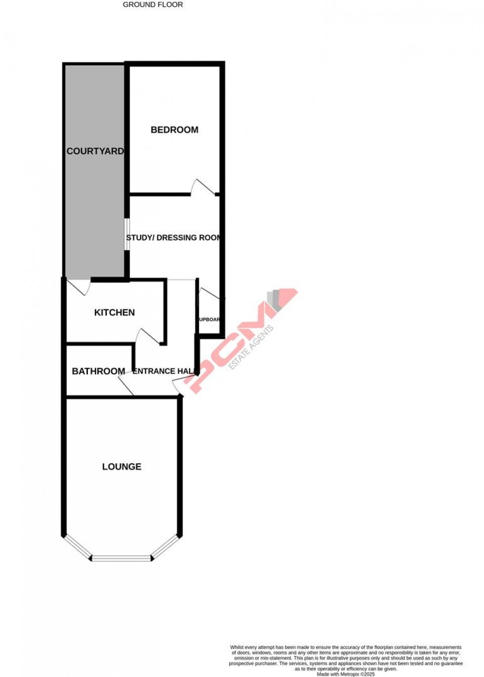 Floorplan for St. Peters Road, St. Leonards-On-Sea