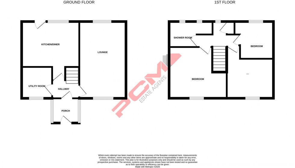 Floorplan for Fellows Road, Hastings