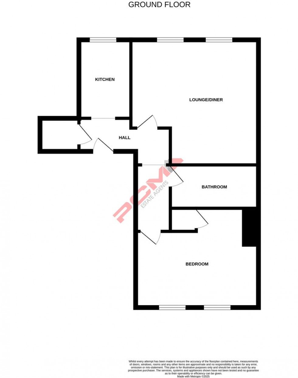 Floorplan for West Hill Road, St. Leonards-On-Sea