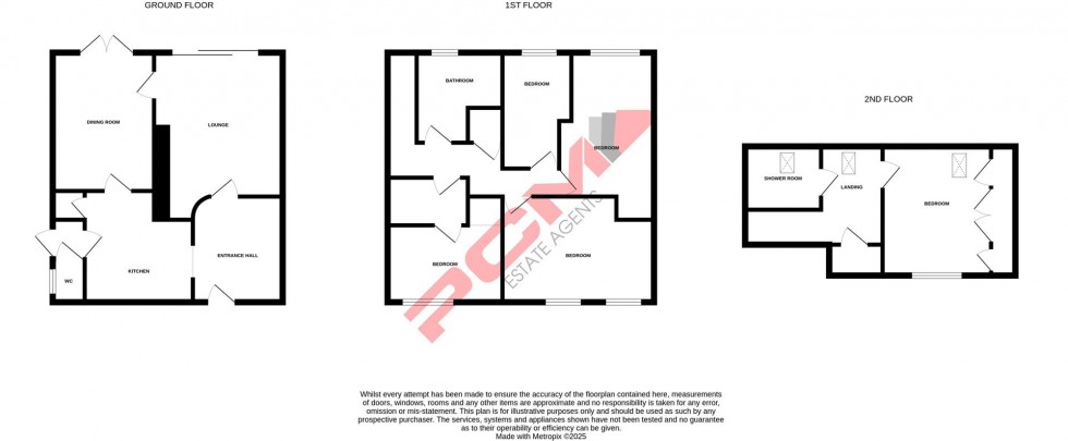 Floorplan for Oxford Road, St. Leonards-On-Sea