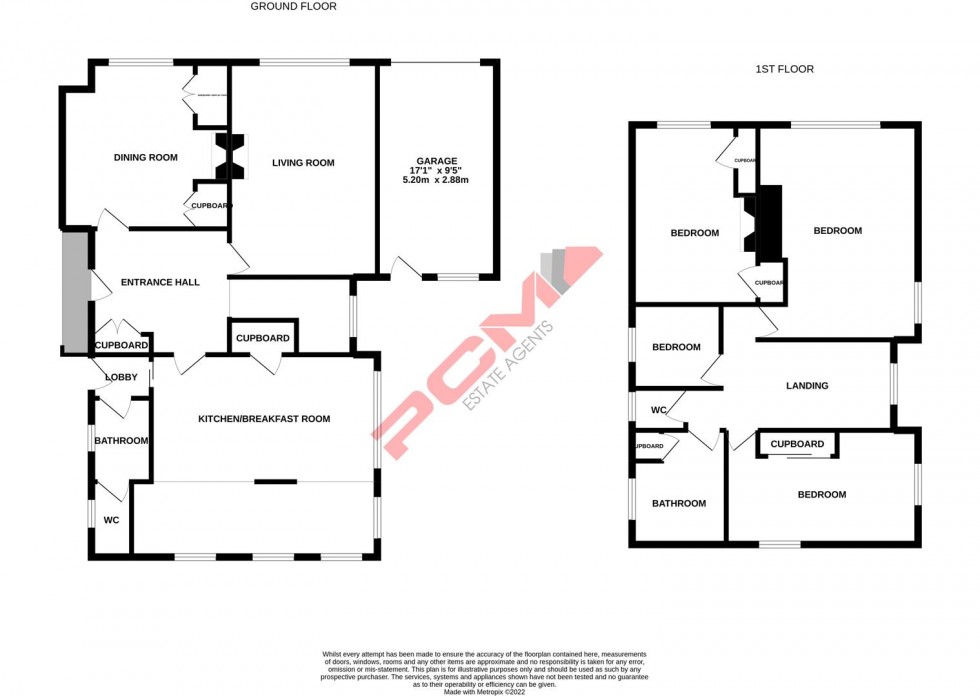 Floorplan for Upper Church Road, St. Leonards-On-Sea