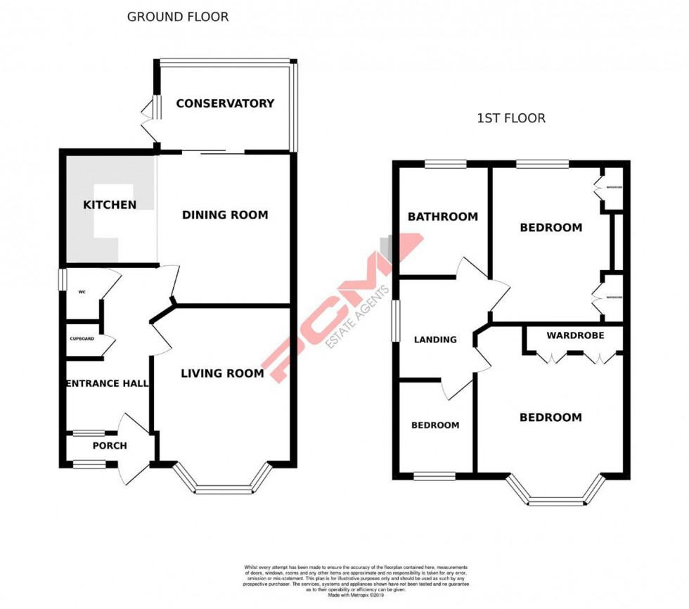 Floorplan for Hythe Avenue, St. Leonards-On-Sea