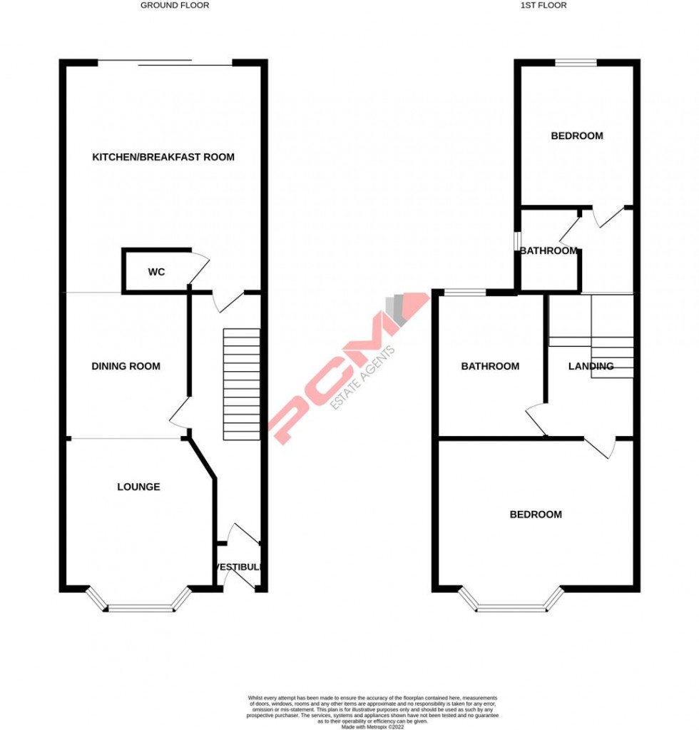 Floorplan for Alfred Road, Hastings