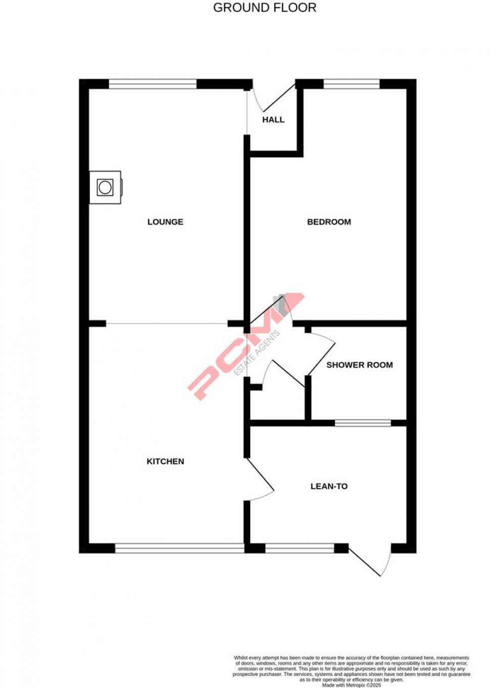 Floorplan for Pennine Rise, Hastings