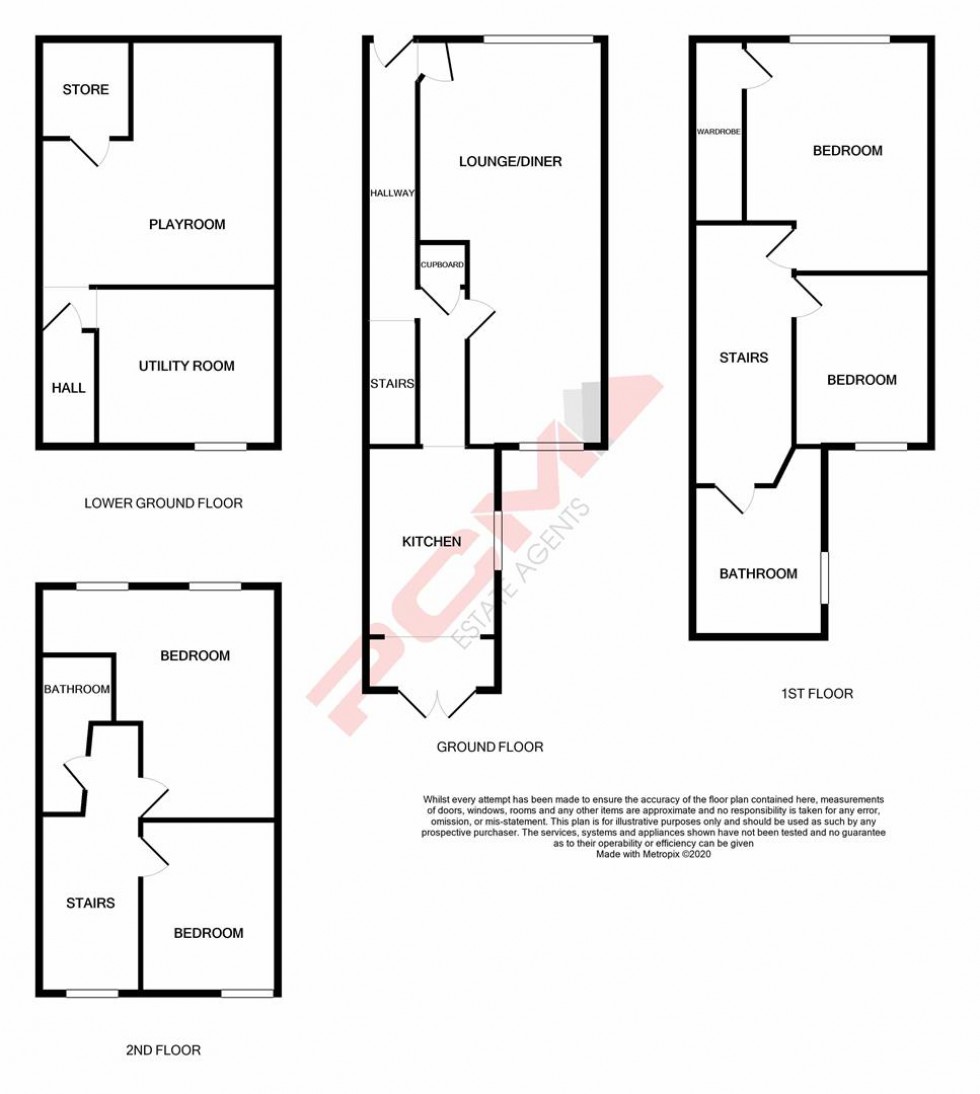 Floorplan for Whitefriars Road, Hastings