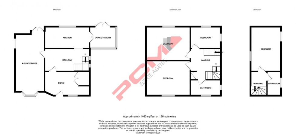 Floorplan for Winchelsea Road, Guestling,