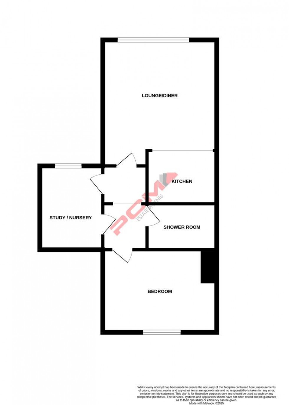 Floorplan for Eversfield Place, St. Leonards-On-Sea