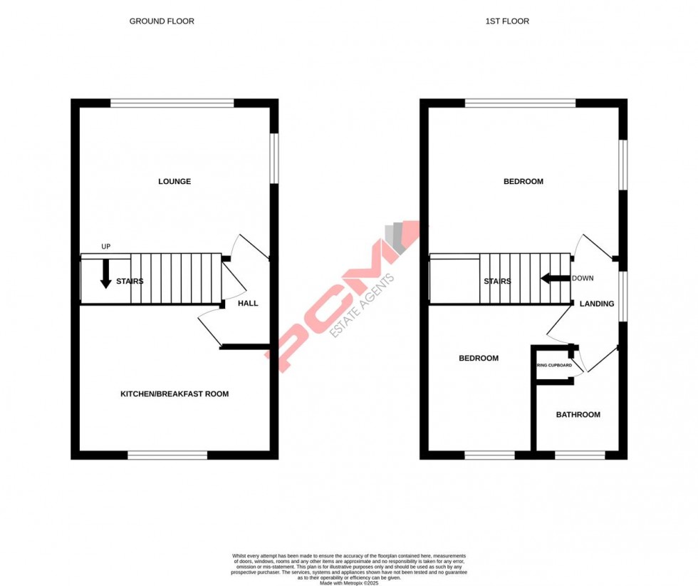 Floorplan for Wentworth Way, St. Leonards-On-Sea
