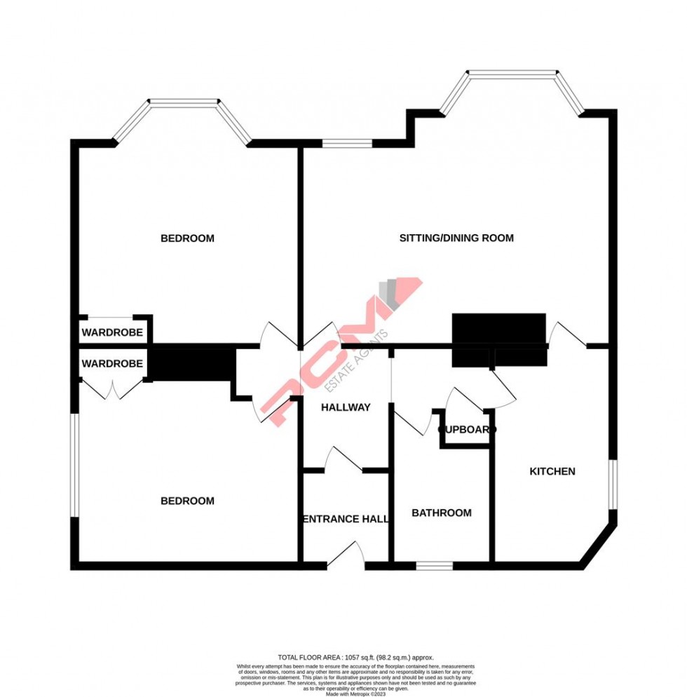 Floorplan for Baldslow Road, Hastings