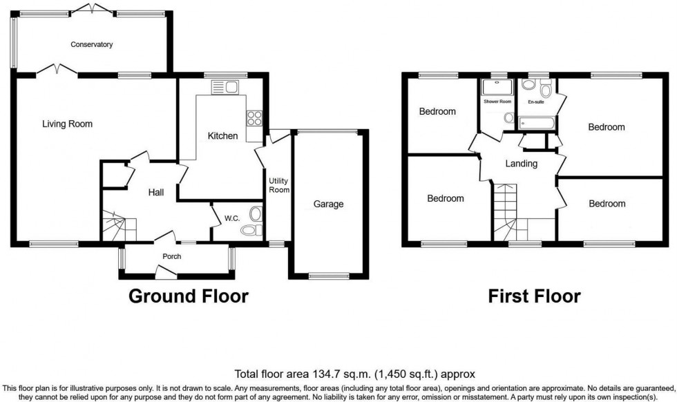 Floorplan for Hillside Road, Hastings