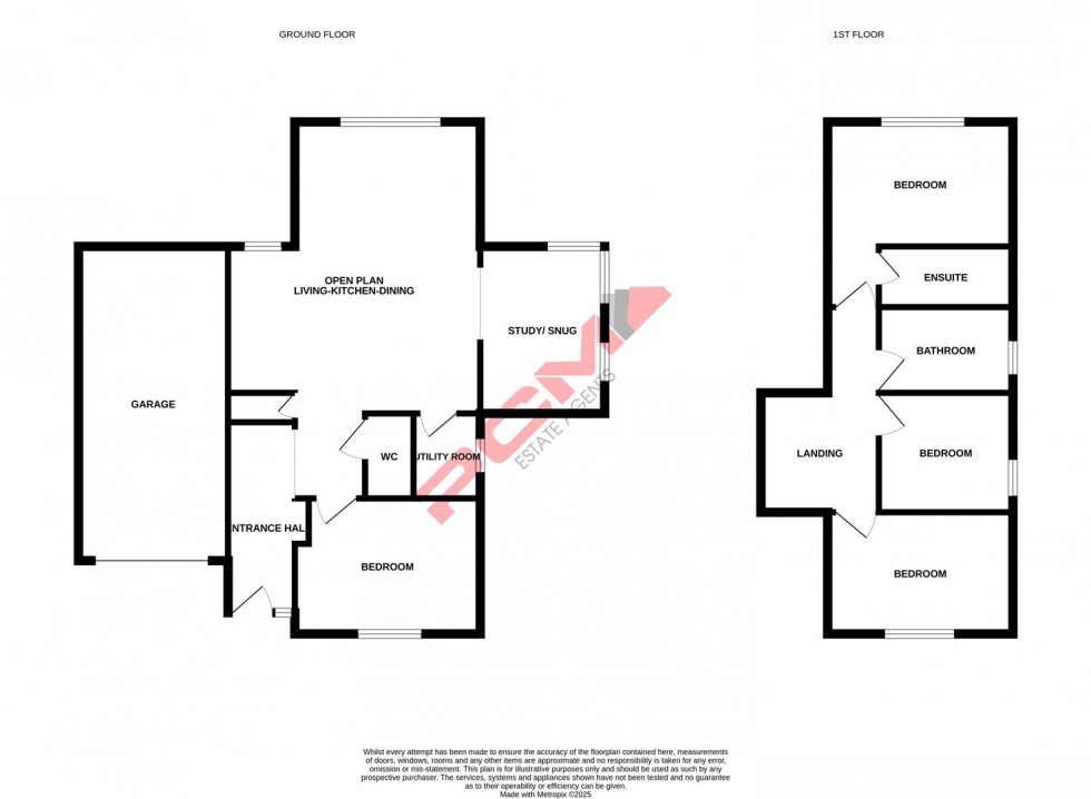 Floorplan for The Street, Appledore