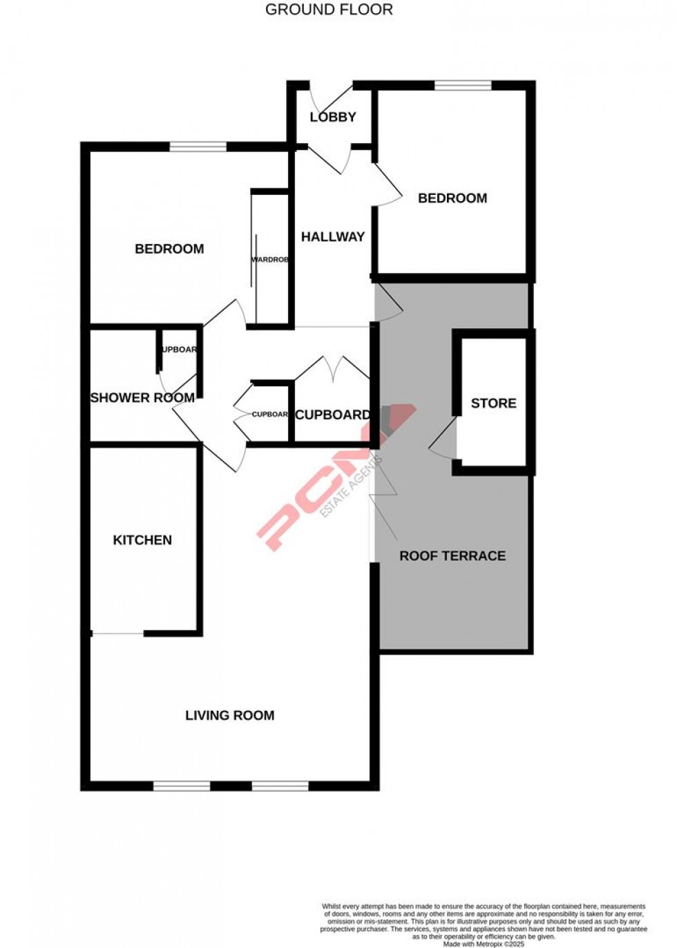 Floorplan for Park Way, Hastings