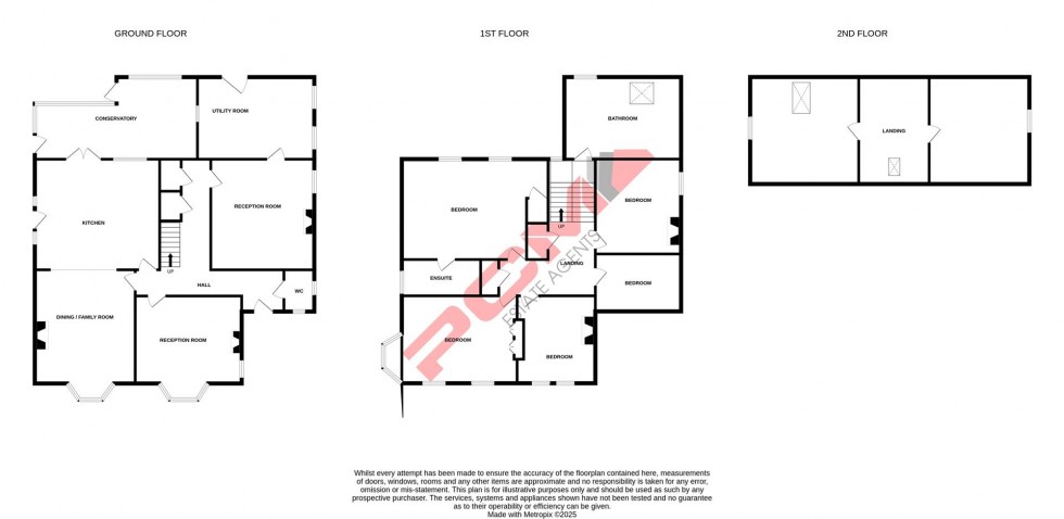 Floorplan for Lower Park Road, Hastings