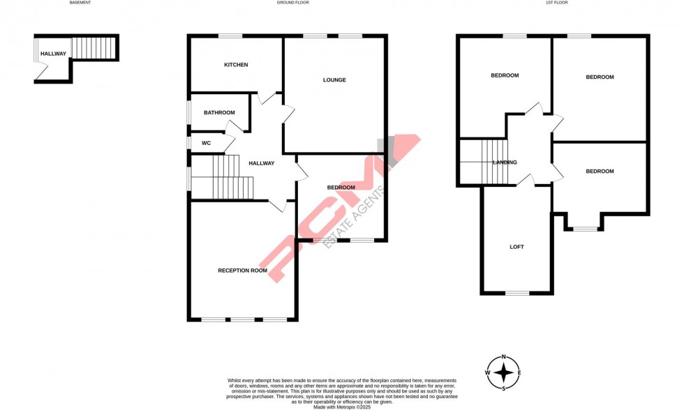 Floorplan for Linton Road, Hastings