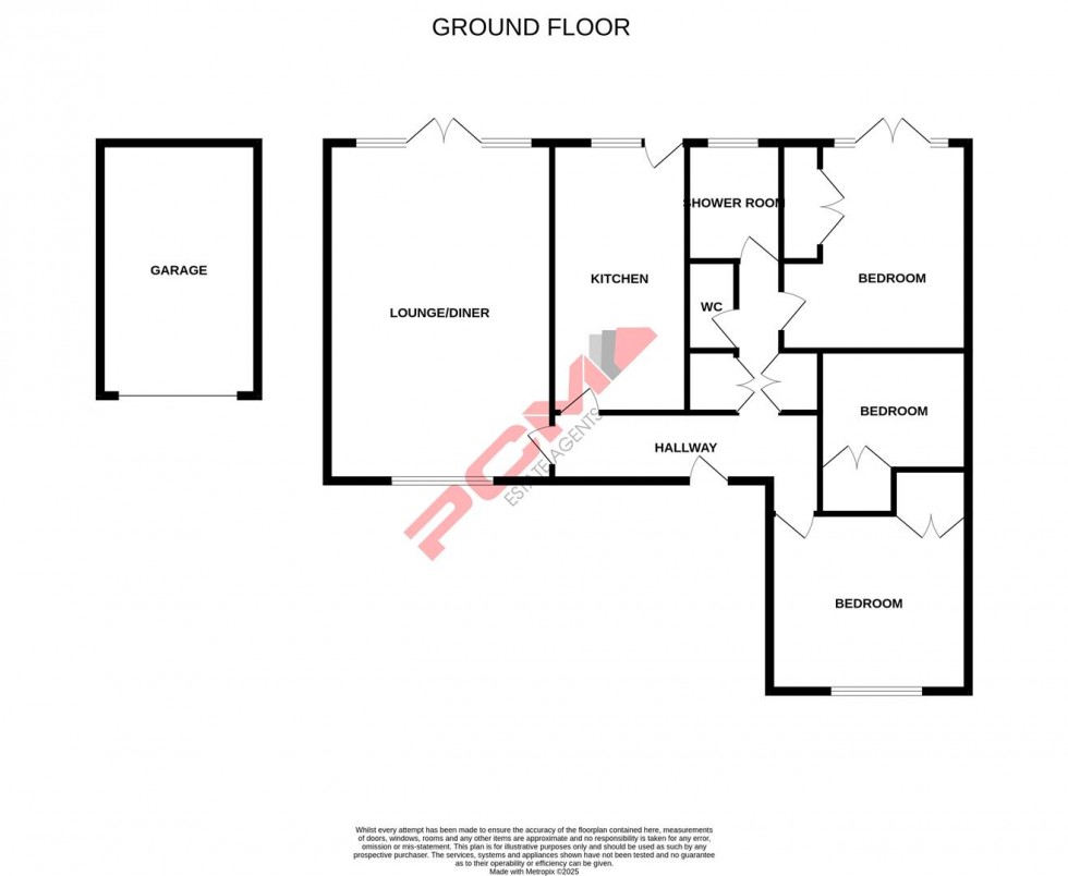 Floorplan for The Heights, Hastings