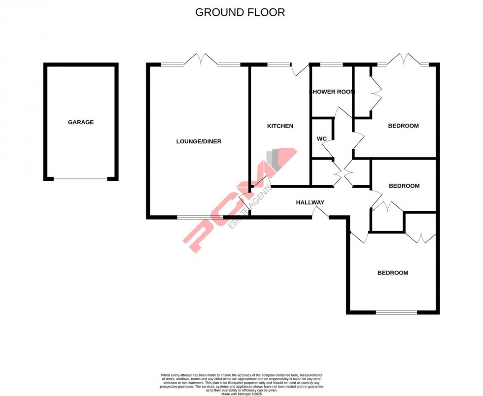 Floorplan for The Heights, Hastings