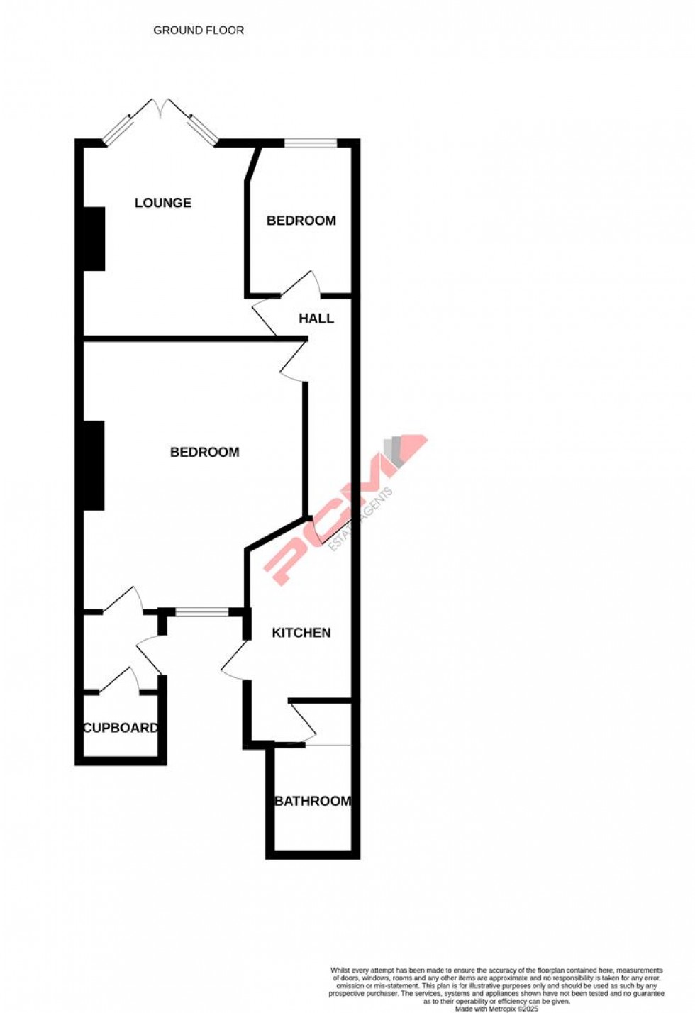 Floorplan for Devonshire Road, Hastings