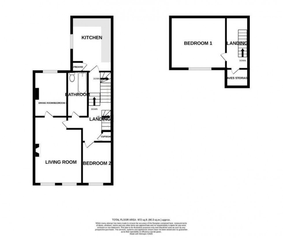Floorplan for East Ascent, St. Leonards-On-Sea