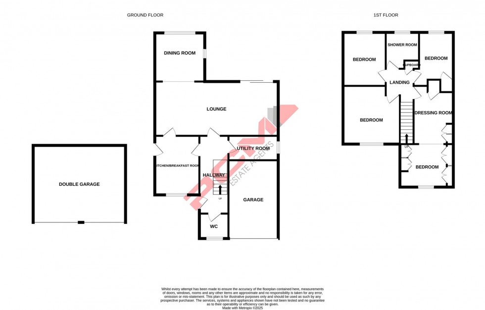 Floorplan for Sovereign Close, Hastings